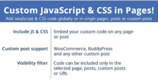 Custom-JavaScript-&-CSS-in-Pages-GPLTop