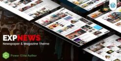 ExpNews-Newspaper-and-Magazine-WordPress-Theme-GPLTop