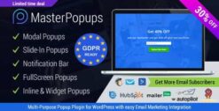 Master-Popups-WordPress-Popup-Plugin-for-Email-Subscription-GPLTop