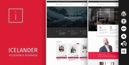 Icelander-Accessible-Business-Portfolio-WooCommerce-WordPress-Theme-gpltop