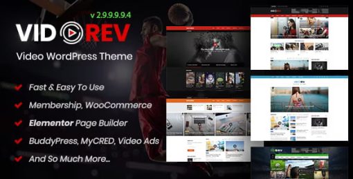 VidoRev-Video-WordPress-Theme-gpltop