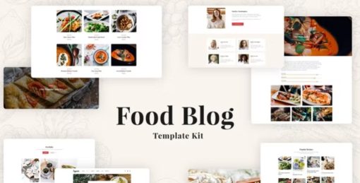 Especio-Food-Blog-Elementor-Template-Kit