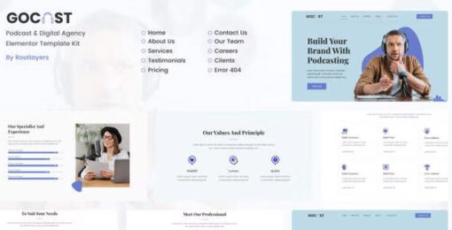 Gocast-Podcast-Digital-Agency-Template-Kit
