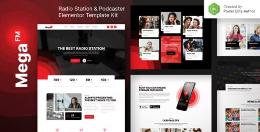 MegaFM-–-Radio-Station-Podcaster-Elementor-Template-Kit