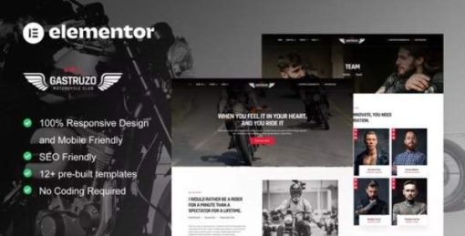 Gastruzo-Motorcycle-Club-Elementor-Template-Kit