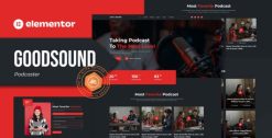 Goodsound-Podcaster-Elementor-Template-Kit