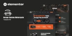 Ryders-Garage-Custom-Motorcycle-Elementor-Template-Kit